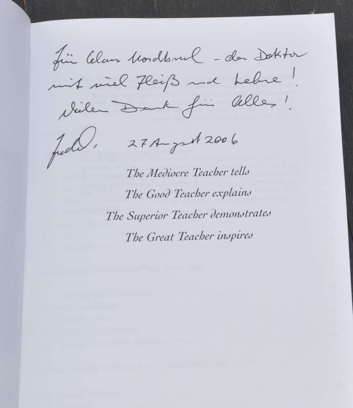 Revisionist FREDRICK TOBEN signature and dedication to SA historian in very rare FIRST EDITION book