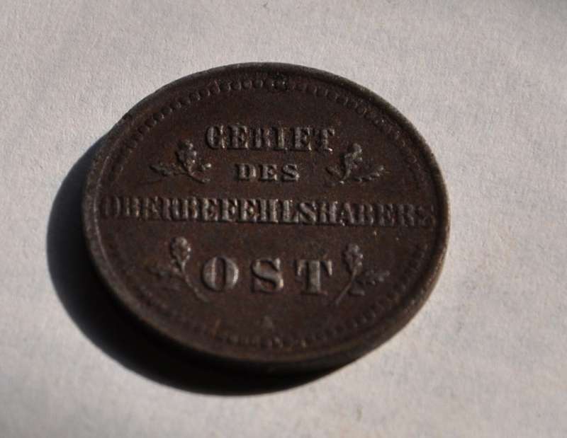 GERMANY / DEUTSCHES REICH 2 Kopeken 1916 German Occupation of Russia