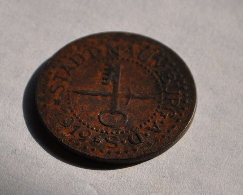 GERMANY / DEUTSCHES REICH 10 Pfennig 1919 Stadt Naumburg