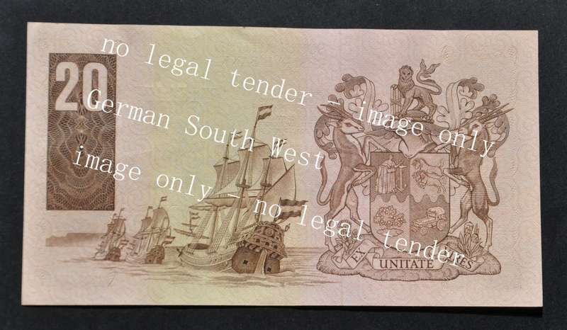 20 Rand 1984, prefix D/7, E/A, GPC de Kock, 3rd issue ***EF+*** - read description