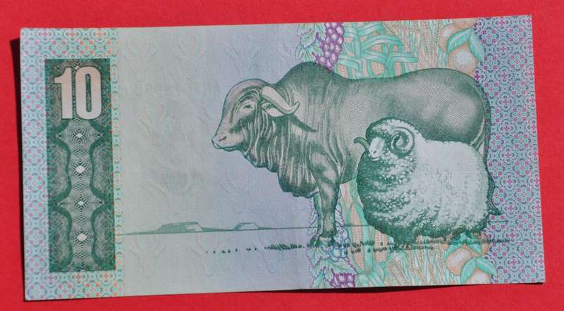 R10 1985, prefix AM, A/E, GPC de Kock, 3rd issue ***AU*** Hern #542