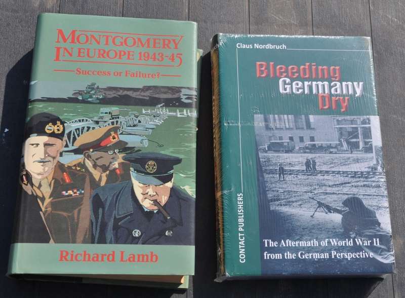 MONTGOMERY IN EUROPE & ALLIED ATROCITIES and MASSACRES IN GERMANY 1944-51 - both 1st editions