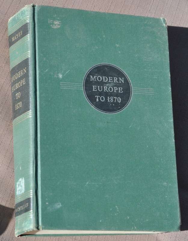 MODERN EUROPE to 1870