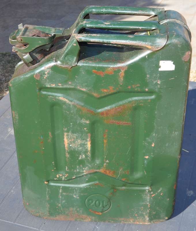 JERRY CAN 20l - petrol canister, fuel container plus brandnew rubber seal made in Germany