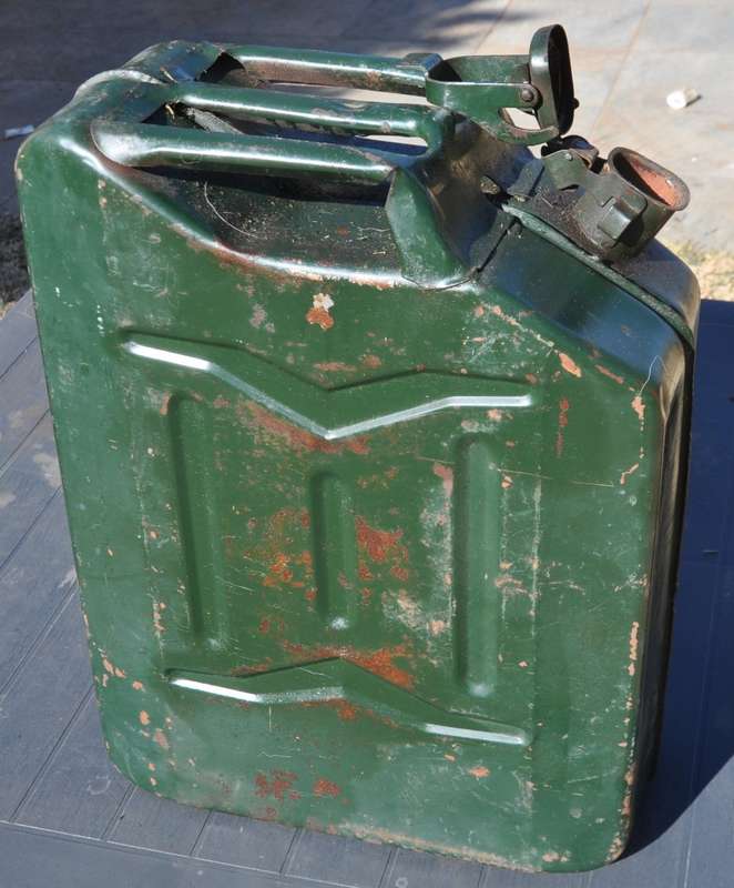 JERRY CAN 20l - petrol canister, fuel container plus brandnew rubber seal made in Germany