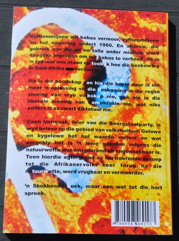COITUS INTERRUPTUS (The genocide on Boers according to Coen Vermaak, Boerestaat Party), in Afrikaans