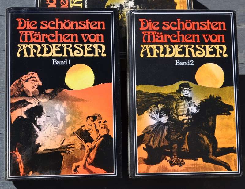 Die schönsten Märchen von ANDERSEN - 2 hard cover books in excellent condition, fairytales in German