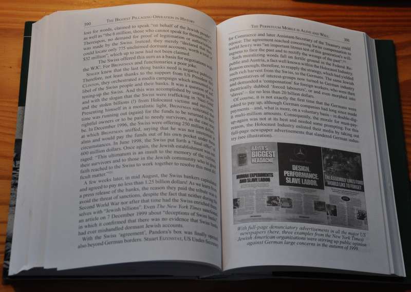 STACHEL IM FLEISCH Autobiography by German-born SA historian Claus Nordbruch & GERMANY BLEEDING DRY