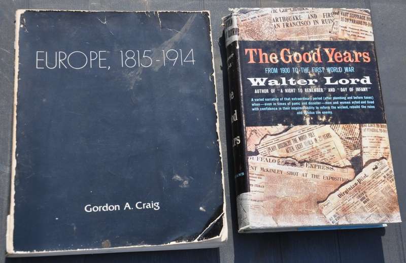 2 non-fiction books on EUROPEAN HISTORY (up to 1914)