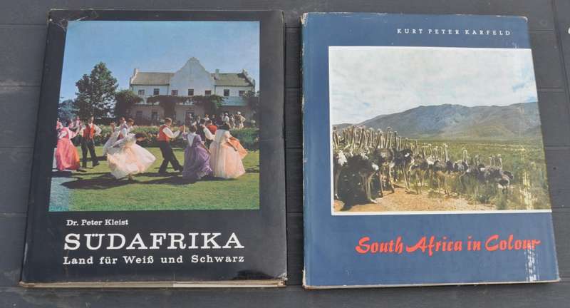 2 richly illustrated vintage pro-South Africa books  [1963 & 1959] - English and German