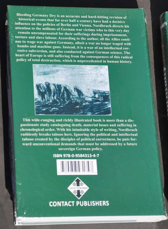 ATROCITIES and MASSACRES ON GERMANS 1944-51 (BLEEDING GERMANY DRY) shocking study SIGNED COPY