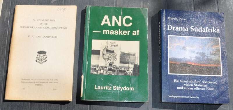 3 non-fiction books SOUTH AFRICAN HISTORY, HISTORIOGRAPHY & ANC