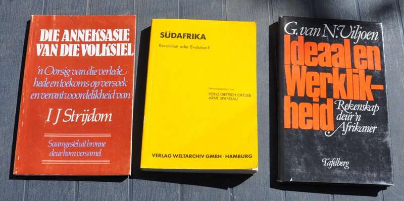 3 non-fiction books SOUTH AFRICAN HISTORY, AFRIKANERS