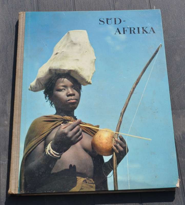 VINTAGE PICTORIAL BOOK ON SOUTH AFRICA in German (1955) - VERY RARE AFRICANA