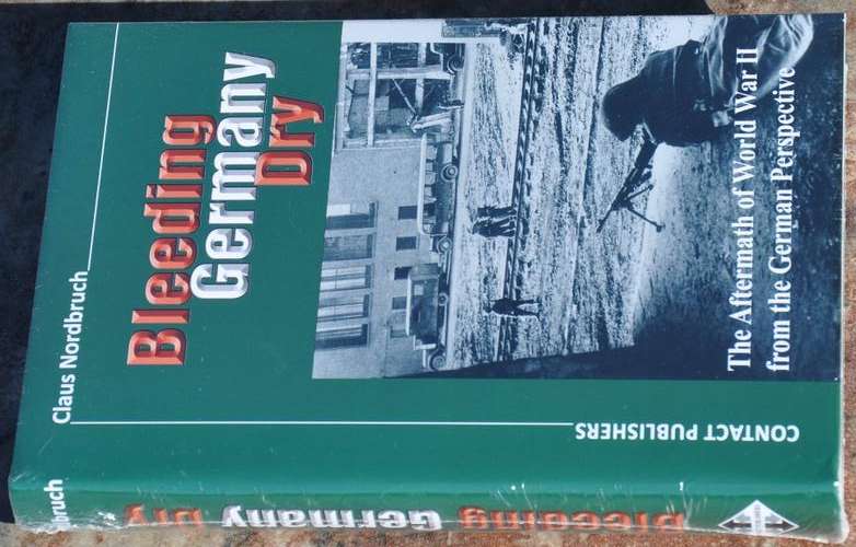 ALLIED ATROCITIES AGAINST GERMANY AFTER (!) 1945 Important WW II collectible BRAND NEW COPY SIGNED