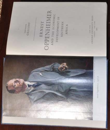 ERNEST OPPENHEIMER AND THE ECONOMIC DEVELOPMENT OF SOUTHERN AFRICA