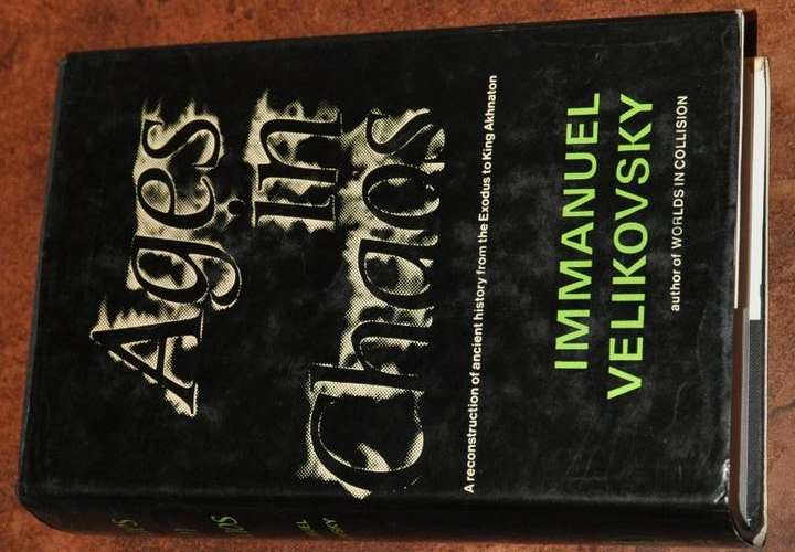 AGES IN CHAOS scarce hard cover edition with dust jacket in top condition