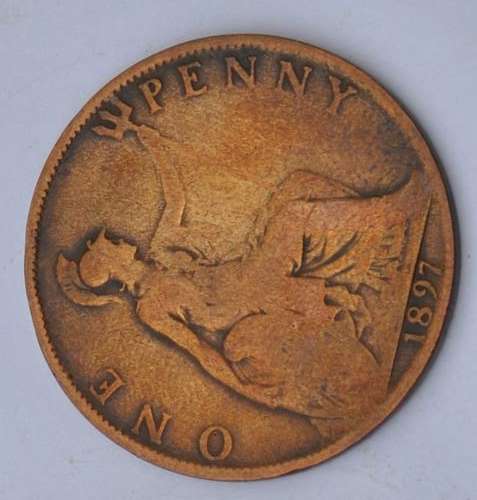 ONE PENNY  1897 - Condition!!!!