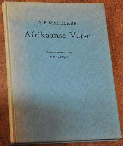 AFRIKAANSE VERSE deur D. F. Malherbe