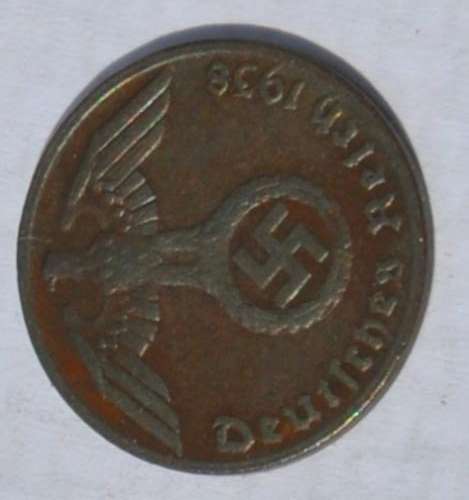DEUTSCHES REICH - 1 REICHSPFENNIG 1938 G - Very nice numismatic collectible from Germany