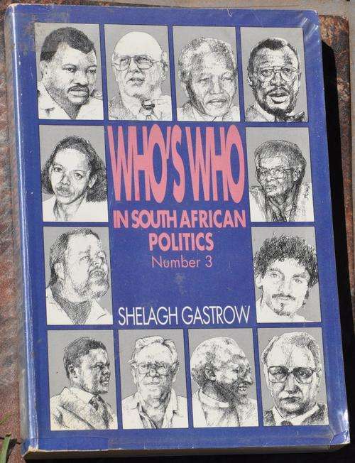 WHO'S WHO IN SOUTH AFRICAN POLITICS - Fabulous vintage Africana collectible  SCARCE!