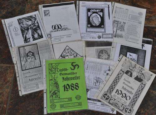 Cazy R1/No Reserve LOTS OF GERMANIC-HEATHEN COLLECTIBLES Germanischer Jahrweiser Mythology Paganism