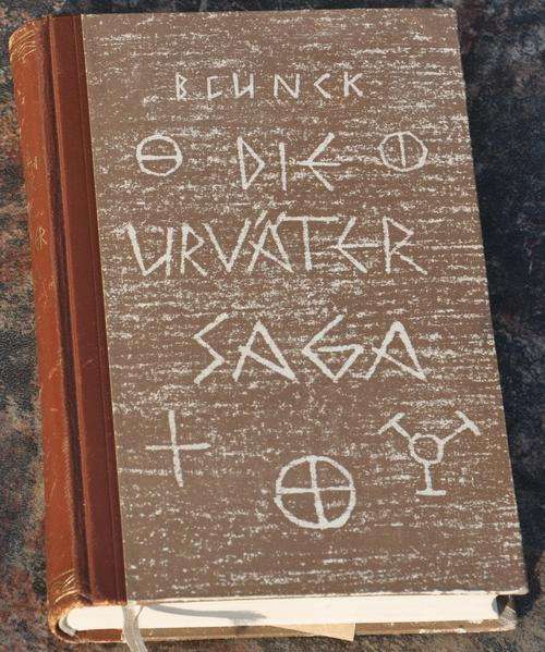 VINTAGE BOOK ON NORDIC TRIBES VIKINGS et al  (1933) - rare collectible on Germanic beliefs & custom