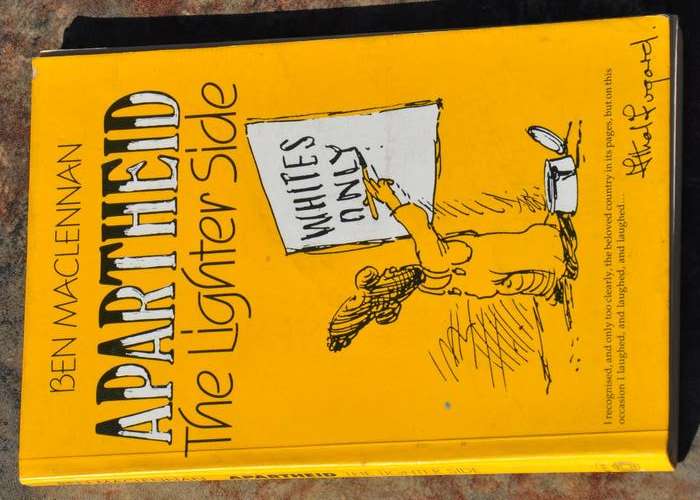 APARTHEID - THE LIGHTER SIDE  -  FIRST EDITION
