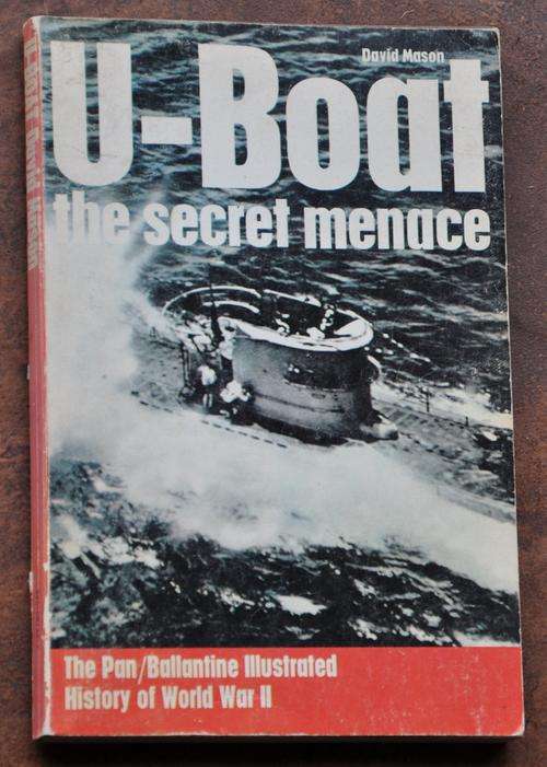 U-BOAT - nice Militaria collectible IN ENGLISH & IN VERY FINE ANTIQUARIAN CONDITION