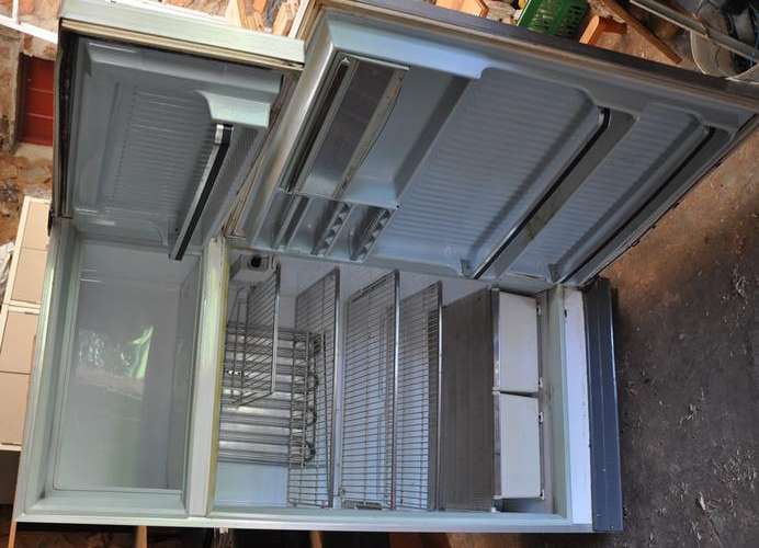LARGE FRIDGE/FREEZER IN WORKING CONDITION  (160cm x 70cm x 70cm) - PICK UP ONLY