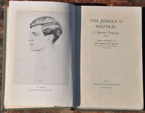 THE JUNGLE IS NEUTRAL (Suviving the War in South East Asia during1940s) - rare militaria collectible