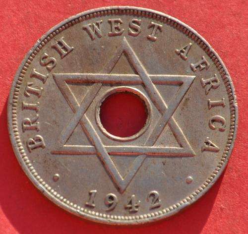 BRITISH WEST AFRICA One Penny 1942 - MAGNIFICIENT NUMISMATIC COLLECTIBLE