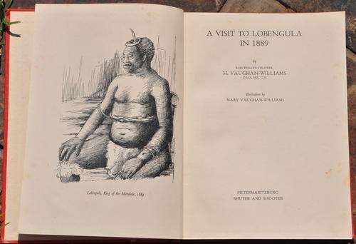 A VISIT TO LOBENGULA IN 1889 (with facsimile letter by Jan Smuts) - Rare Africana Collectible