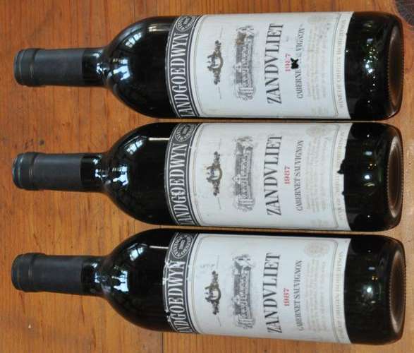 ZANDVLIET CABERNET SAUVIGNON 1987 - PICK UP POSSIBLE