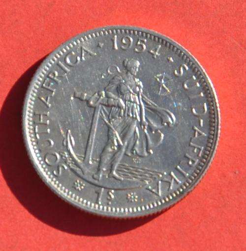 ONE SHILLING 1954  - condition! - TOP INVESTMENT - SUPERB NUMISMATIC COLLECTIBLE