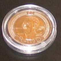 ENCAPSULATED 2008 MANDELA R5 COIN - POSTAGE INCLUDED!!!