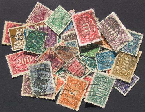DEUTSCHES REICH 1919-1922 LARGE LOT