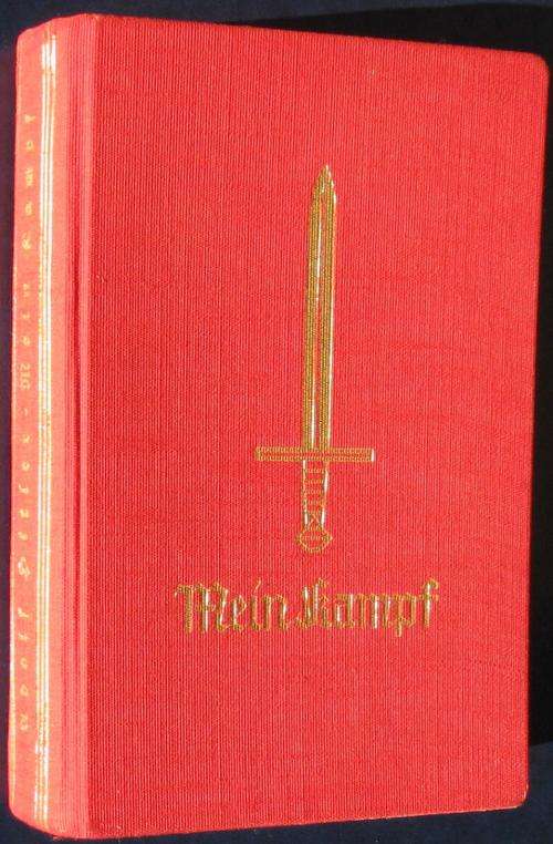 ADOLF HITLER: MEIN KAMPF special edition BEAMTENAUSGABE 50th BIRTHDAY extremely scarce