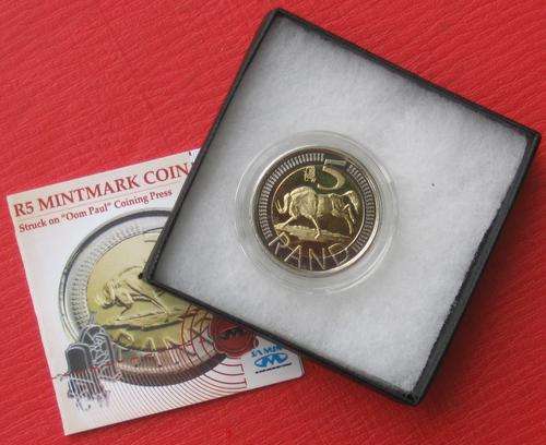 OOM PAUL R5 2008 - in original SA MINT box  WITH CERTIFICATE