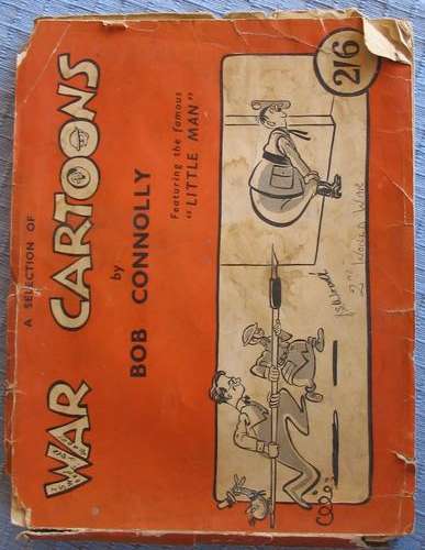 Amazing military book: WAR CARTOONS (1940)