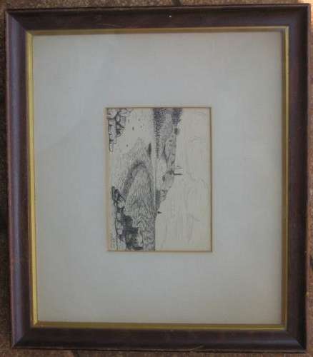 ANTIQUE ART WORK from 1918 by G. Bromilow