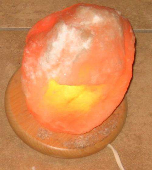 SOUTKRISTALLIG esoteriese heilsame warm lig - SALTCRISTAL LIGHT esoteric heeling warm light