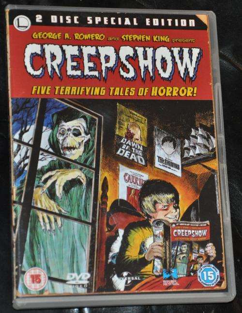 STEPHEN KING CREEPSHOW  - Special edition (2 discs) - as new (only viewed once)