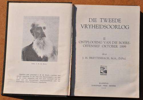 Breytenbach DIE TWEEDE VRYHEIDSOORLOG (II ), First edition from 1949