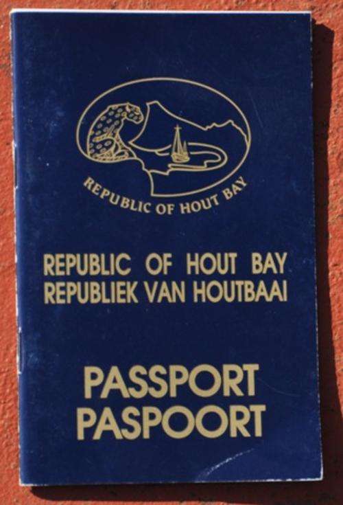 PASSPORT REPUBLIC OF HOUT BAY - unused