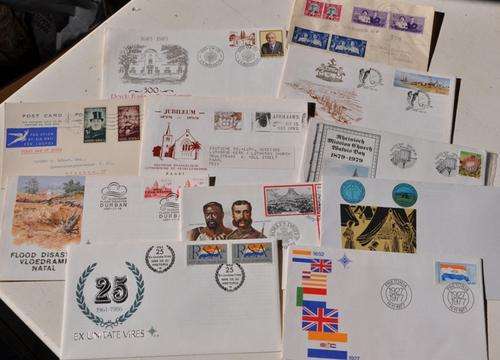 VALUABLE SOUTH AFRICA FDC LOT both Union and Republic of South Africa YOUR BID FOR ALL