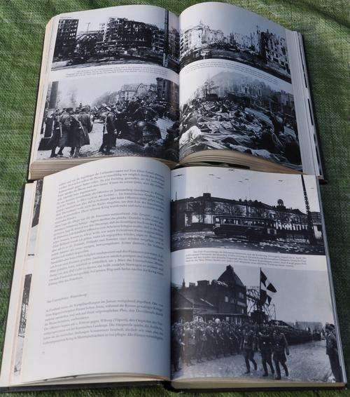 DER ZWEITE WELTKRIEG by Raymond Cartier - German original, 2 vols., lots of photos, hard covers