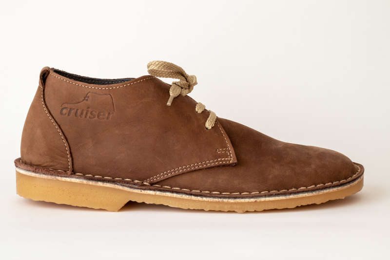 UK Size 12 Men`s Dark Brown Cruiser Vellies