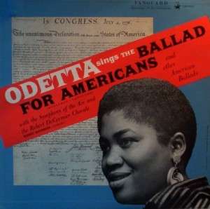 Odetta - Sings The Ballad For Americans    LP