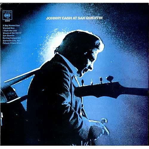 Johnny Cash - At San Quentin   LP